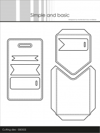 Billede: Simple and Basic die “Tag with Pocket