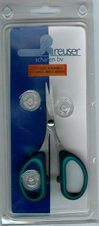 Billede: Delta saks, soft greb 110mm, fra Reuser