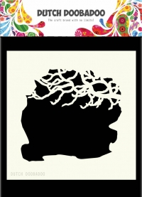 Billede: DDBD MASK STENCIL 15x15cm “Tree Branches” 470.715.606, førpris kr. 30,- nupris