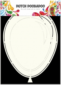 Billede: DDBD CARD ART A5 “Ballons (2x)” 470.713.631, tegneskabelon balloner