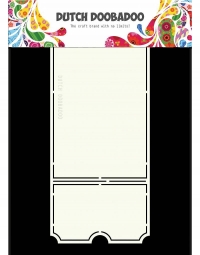 Billede: tegneskabelon billet, DDBD CARD ART “Ticket” 470.713.667