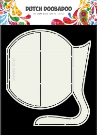 Billede: tegneskabelon kaffekolbe, DDBD CARD ART “Coffee Pot A5” 470.713.695