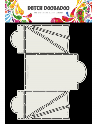 Billede: tegneskabelon kortbase label, DDBD Card Art A4 Label 