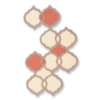 Billede: skæreskabelon SIZZIX THINLITS DIE “Moroccan Tile” 661725, førpris kr. 94,00, nupris