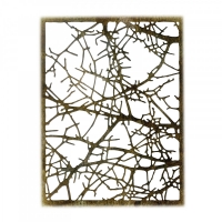 Billede: skæreskabelon forvitrede grene, SIZZIX/TIM HOLTZ THINLITS DIE “Tangled Twigs” 663086, førpris kr. 118,- nupris
