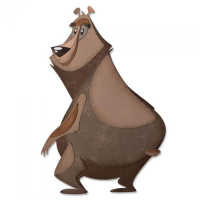Billede: skæreskabelon herlig bamse, SIZZIX/TIM HOLTZ THINLITS DIE