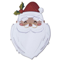 Billede: skæreskabelon julemandshoved, SIZZIX/TIM HOLTZ THINLITS DIE 