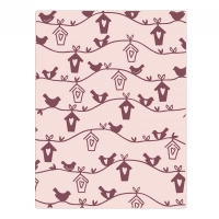 Billede: Sizzix Embossingfolder A6 “Birdhouse