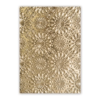 Billede: SIZZIX/TIM HOLTZ 3D EMBOSSINGFOLDER A6 “Kaleidoscope” 663296, Virker ikke i Gemini & Trouvaille