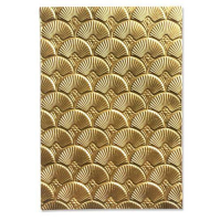 Billede: SIZZIX 3D EMBOSSINGFOLDER A6, Art Deco, 664507, Virker ikke i Gemini & Trouvaille