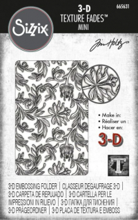 Billede: SIZZIX/TIM HOLTZ 3D MINI EMBOSSINGFOLDER 