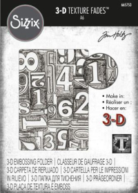 Billede: SIZZIX/TIM HOLTZ 3D EMBOSSINGFOLDER 