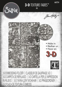 Billede: SIZZIX/TIM HOLTZ 3D EMBOSSINGFOLDER 