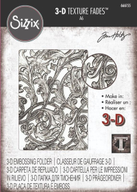 Billede: Sizzix/Tim Holtz 3D Embossingfolder 