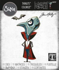 Billede: skæreskabelon greve, SIZZIX/TIM HOLTZ THINLITS DIE