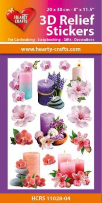 Billede: Hearty Crafts 3D Relief Stickers A4