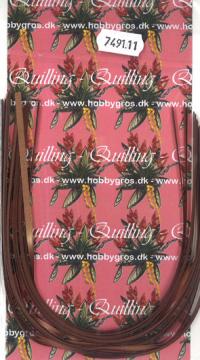Billede: quillingstrimler 3x297mm ca. 50 stk. majestic kobber