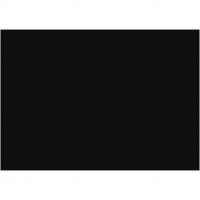 Billede: Mosgummi 2mm 20x30cm 10 plader Sort