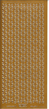 Billede: kobberkant stickers, 1023