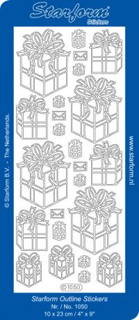 Billede: gaver i guld, stickers
