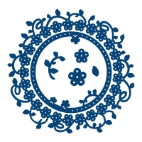 Billede: skæreskabeloner rammer, 10x10cm, D057, tattered lace, tilbud, førpris kr. 150,-, nupris