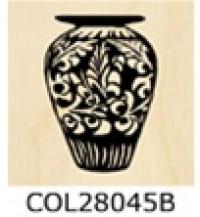 Billede: peg stamps, wegdewood porcelain, rubber stamps, porcelænsvase