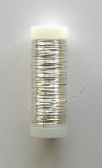 Billede: 0,3mm Sølvtråd 50 gr. 