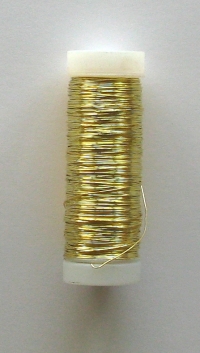 Billede:  0,3mm Messingtråd 50 gr.