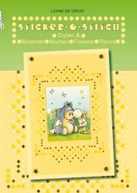 Billede: inspirationsbog sticker-o-stitch med 30 forskellige mønstre