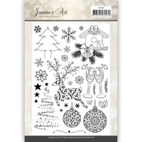 Billede: Jeaninnes Art STEMPEL JULEBILLEDER, JAPP10001, førpris kr. 68,- nupris