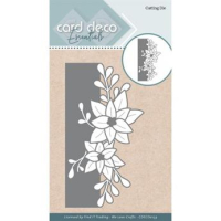 Billede: skæreskabelon kantdie, der kun skærer ud i blomstersiden, Card Deco Dies 