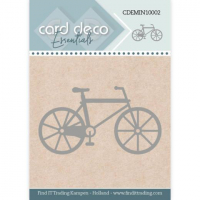 Billede: skæreskabelon drengecykel, Card Deco Mini Dies 