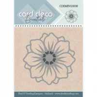Billede: skære/prægeskabelon blomst, Card Deco Mini Dies CDEMIN10008, 
4,5x4,5cm