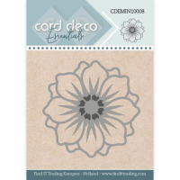 Billede: skære/prægeskabelon blomst, Card Deco Mini Dies CDEMIN10008, 
4,5x4,5cm