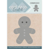 Billede: skære/prægeskabelon honningkage, Card Deco Mini Dies CDEMIN10023, 3,7x4,7cm