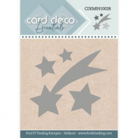 Billede: skæreskabelon stjerneskud, Card Deco Mini Dies CDEMIN10028, stjerneskud ca. 5,7x2cm