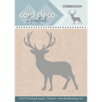 Billede: skæreskabelon rådyr, Card Deco Mini Dies CDEMIN10029, 4,5x5cm