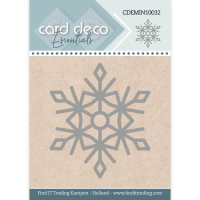Billede: skæreskabelon iskrystal, Card Deco Mini Dies CDEMIN10032, 
4,3x4,9cm