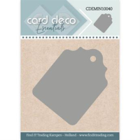 Billede: skæreskabelon lille tag, Card Deco Mini Dies CDEMIN10040, 4,5x4,7cm