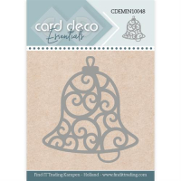 Billede: skæreskabelon juleklokke, Card Deco Mini Dies CDEMIN10048, 4,5x5cm