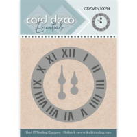 Billede: skære/prægeskabelon urskive med visere, Card Deco Mini Dies CDEMIN10054, 4,7x4,7cm