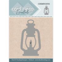 Billede: skære/prægeskabelon flagermuslygte, Card Deco Mini Dies, CDEMIN10056