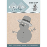 Billede: skære/prægeskabelon snemand, Card Deco Mini Dies CDEMIN10057