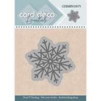 Billede: skæreskabelon iskrystal med baggrunddie, Card Deco Mini Dies 