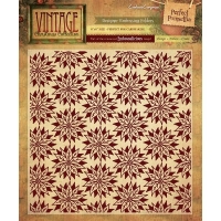 Billede: Crafters Companion Embossingfolder 6x6, julestjerneblomster, førpris kr. 50,00, nupris