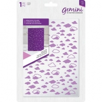 Billede: Crafter’s Companion Embossingfolder “Spring Sky” GEM-EF5-SSKY, 12,7x17,8cm