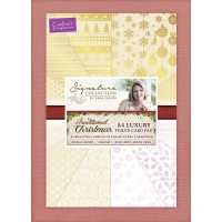 Billede: Crafter's Companion Luksus Papirblok A4 S-TX-PAD-4, lyse/gyldne nuancer