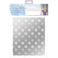 Billede: CRAFTER’S COMPANION PLASTICARK MED SNEKRYSTALLER A4 10 Ark “Winter Wonderland – Acetate, S-WW-ACETATE