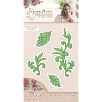 Billede: skæreskabelon Die Sire Die blade, 41x78mm, Floral Delight Leafy Flourish, “S-F-MD-LF