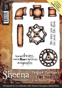 Billede: Sheena Douglas Umonteret Stempel “Time Traveller - In the Pipelinee